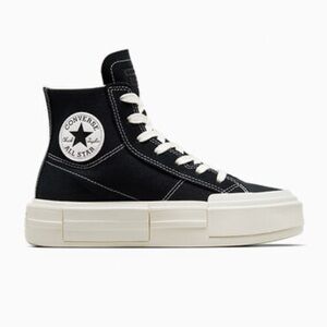 Chuck Taylor All Star Cruise 70 Black Platform Converse Rare!